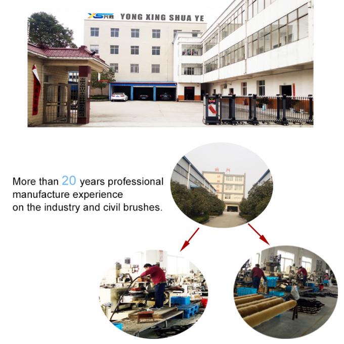 Schneewischerbürsten Drehstahldraht Wafer Ringbürsten für Straßen 8