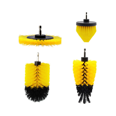 Fabrik Lieferung 4pcs Dill Reinigungsbürste Fliesenbürste Bohrer Scrub-Bürste