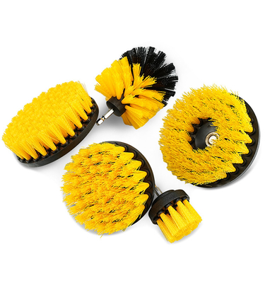 Popular Gelb Weichbürsten 5 Stück Bohrmaschine Reinigung Bürste Kit