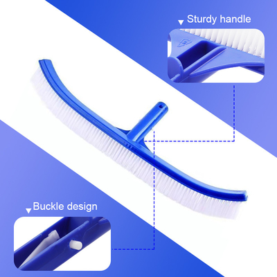Standard-Plastik-Nylon-Bürste Schwimmbad Wand-Nylon-Reiniger-Bürste für den Pool
