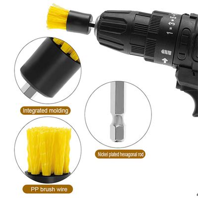 2pcs Multifunktions Elektrische Spin Scrubber Reinigungsbürste Bohrbürste Set