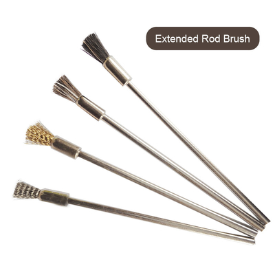 Besonderes Material Edelstahl Kupfer Bristel Pferdehaar Draht Bürste mit Stange
