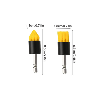 Hochwertiges Multifunktions-Elektro-Spin-Scrubber-Reinigungs-Bürste-Bürste-Set
