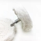 Abschleifendes sauberes Streifen-Baumwollstoff-polierendes Rad für Schleifer 75mm